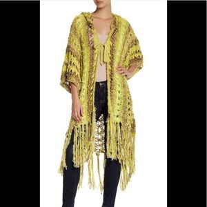 Free People Hooded Cardigan